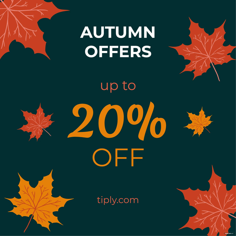 autumn poster vector ideas and examples