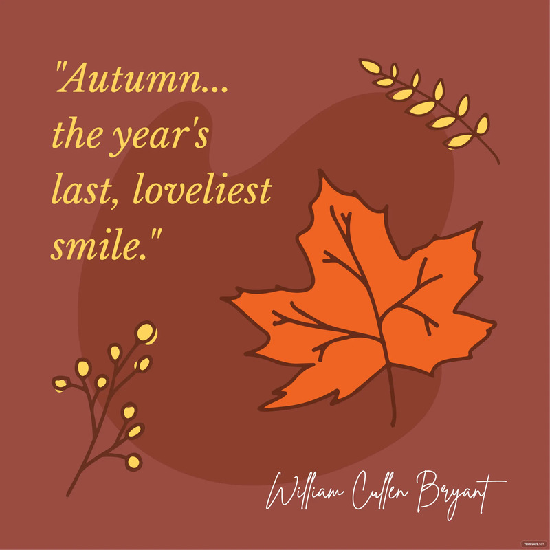 autumn quote vector ideas and examples
