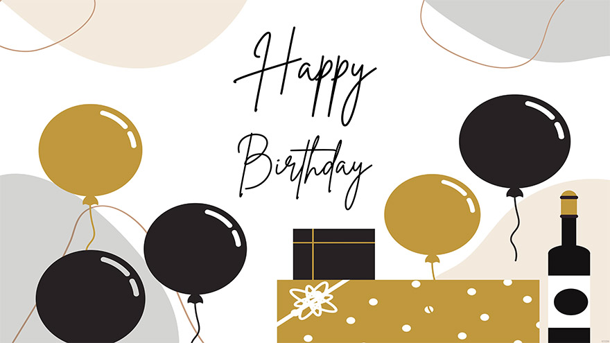 birthday backgrounds ideas and examples