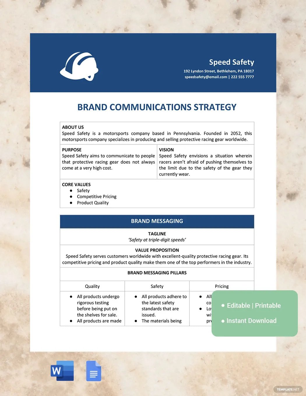 brand communications strategy ideas and examples