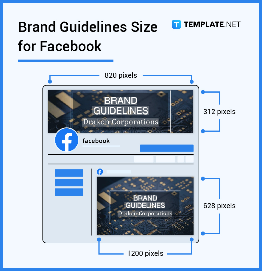 Brand Guidelines Size Dimension, Inches, mm, cms, Pixel