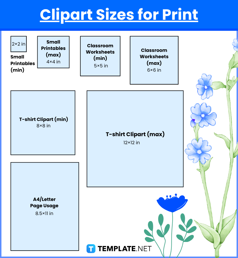 Clipart Sizes