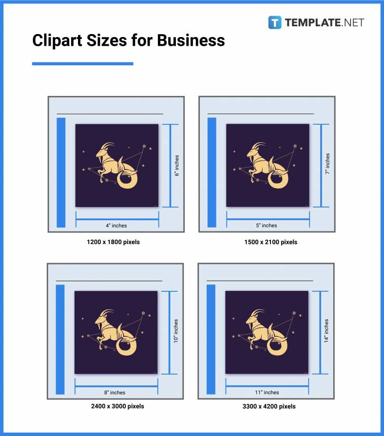 clipart sizes for business 788x