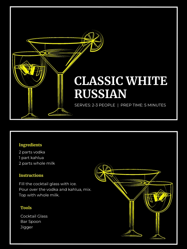 Recipe Card Maker Free, Creator, Generator, Edit Online Free