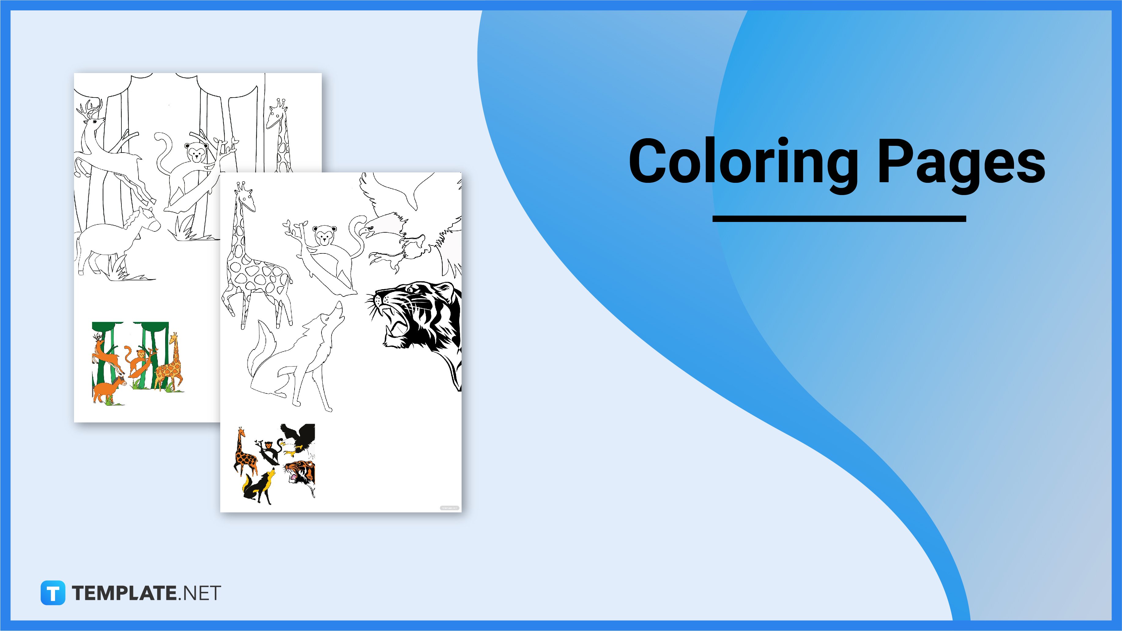 Premium Vector  Coloring page with pen for kids