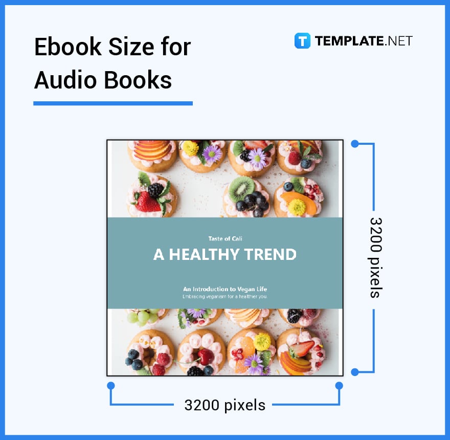 ebook size for audio books