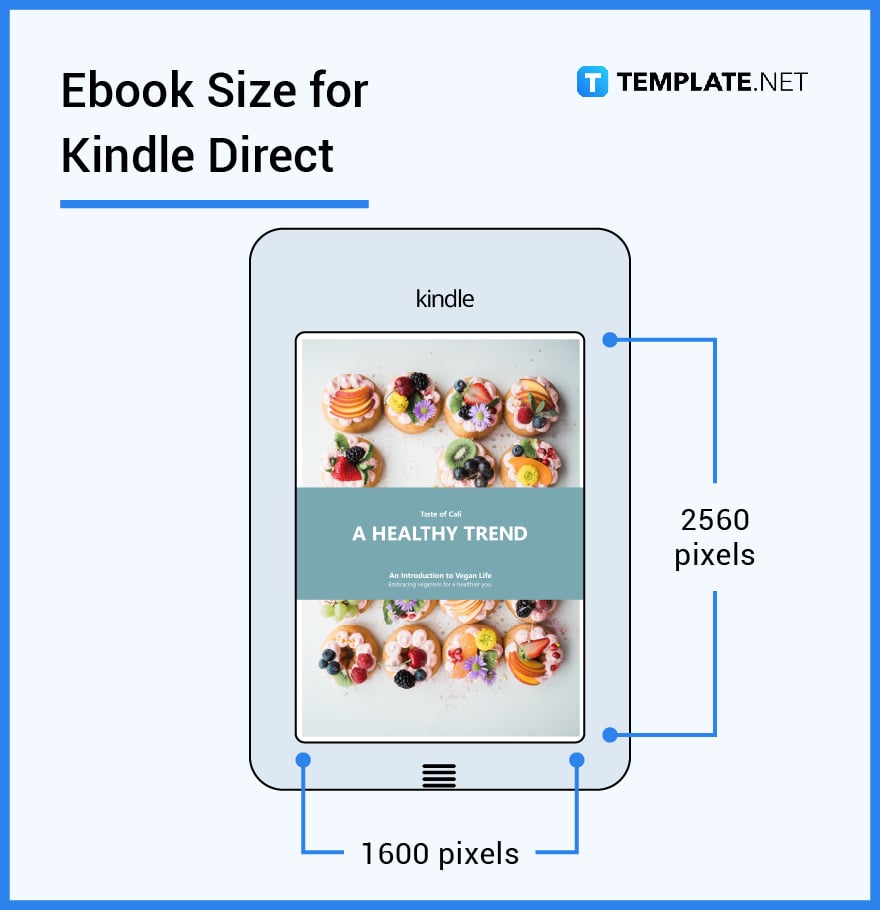 ebook size for kindle direct