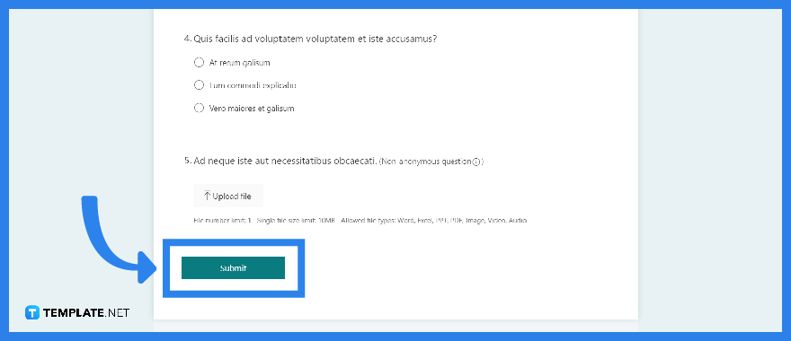how to add answer in microsoft forms step
