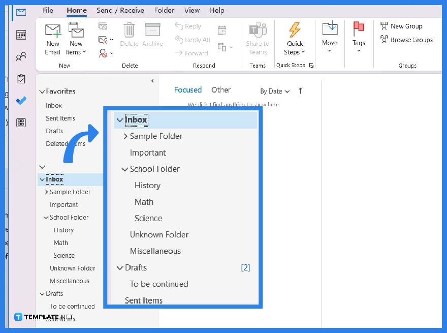 How to Find a Folder in Microsoft Outlook