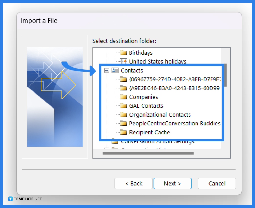 how to import contacts into microsoft outlook step