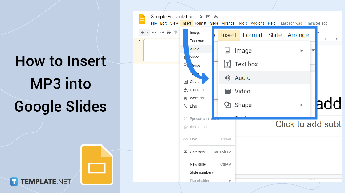 How To Insert MP3 Into Google Slides