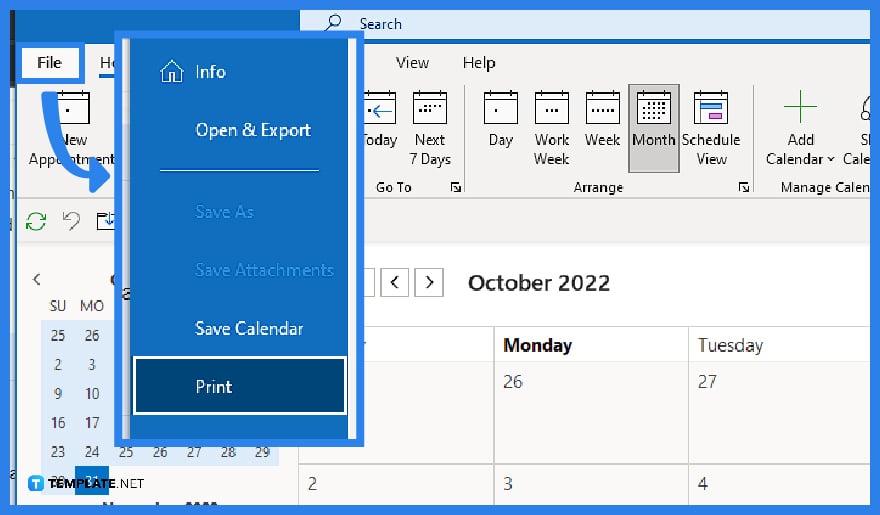 How to Print Microsoft Outlook Calendar