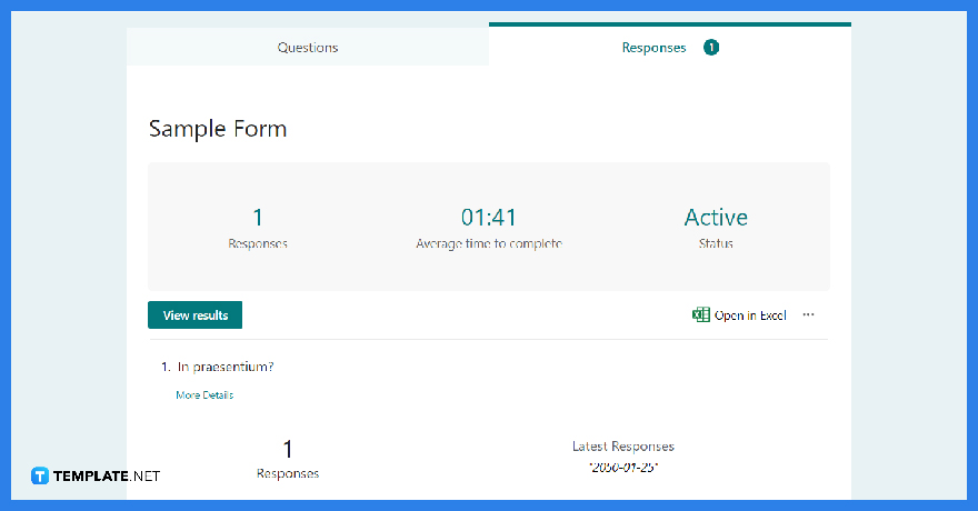 How to Share Microsoft Forms Responses with Others