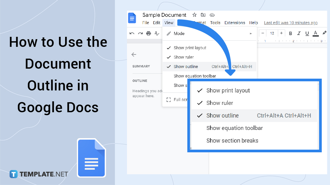 How To Use The Document Outline In Google Docs