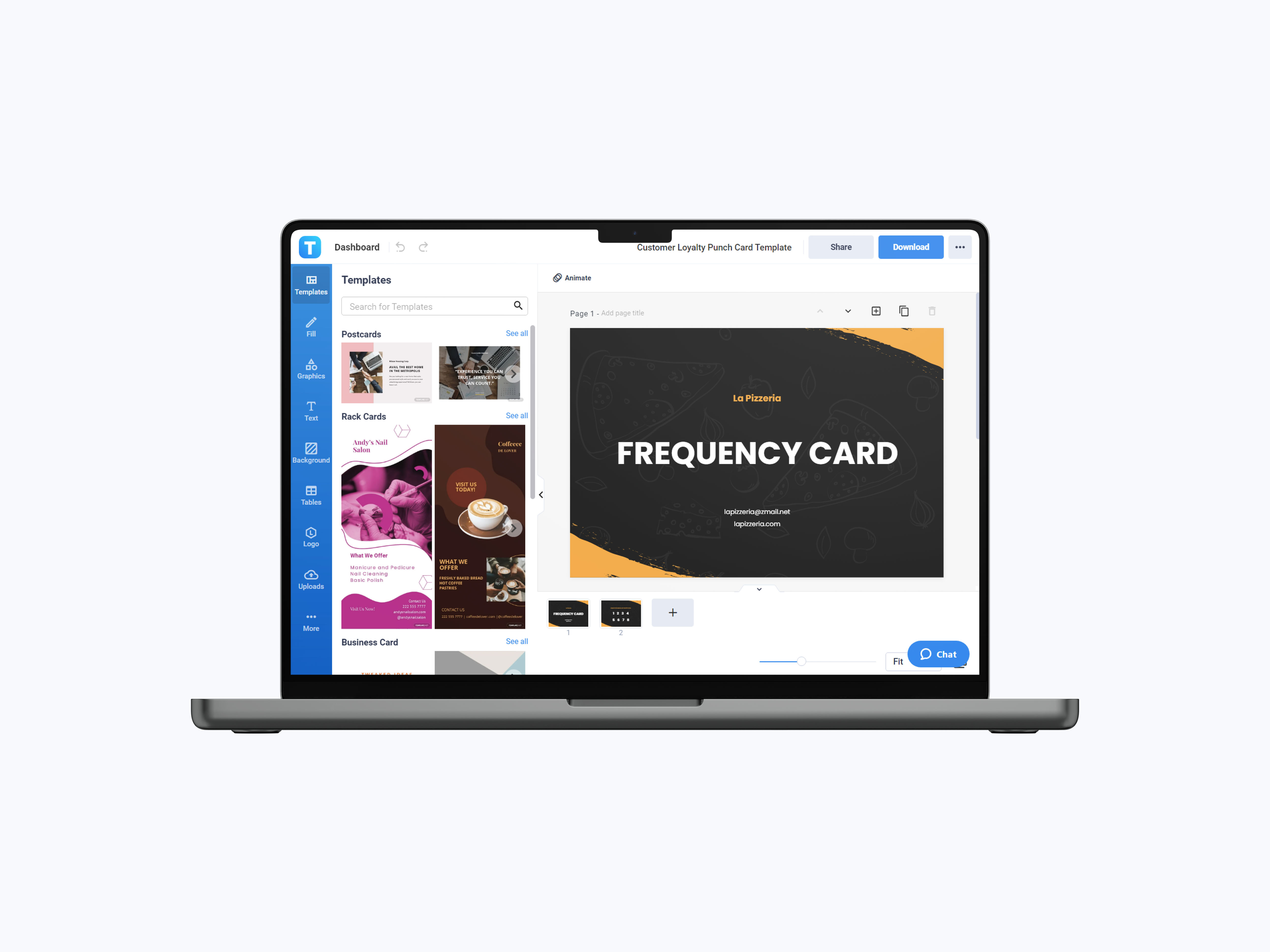 Loyalty Card Maker Free, Creator, Generator, Edit Online Free