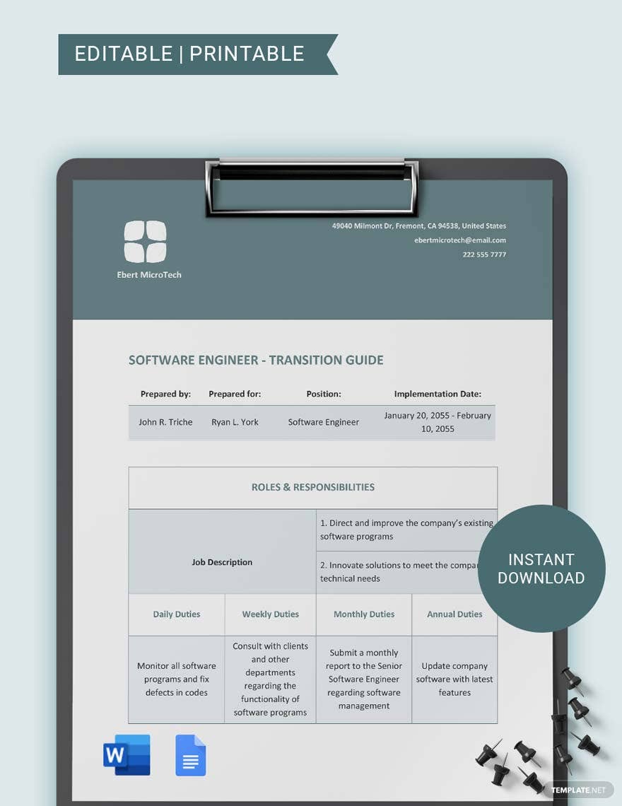 it transition ideas and examples