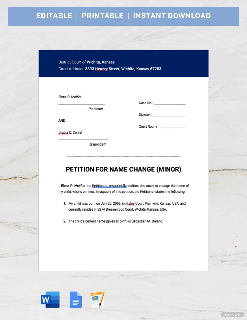 legal petition