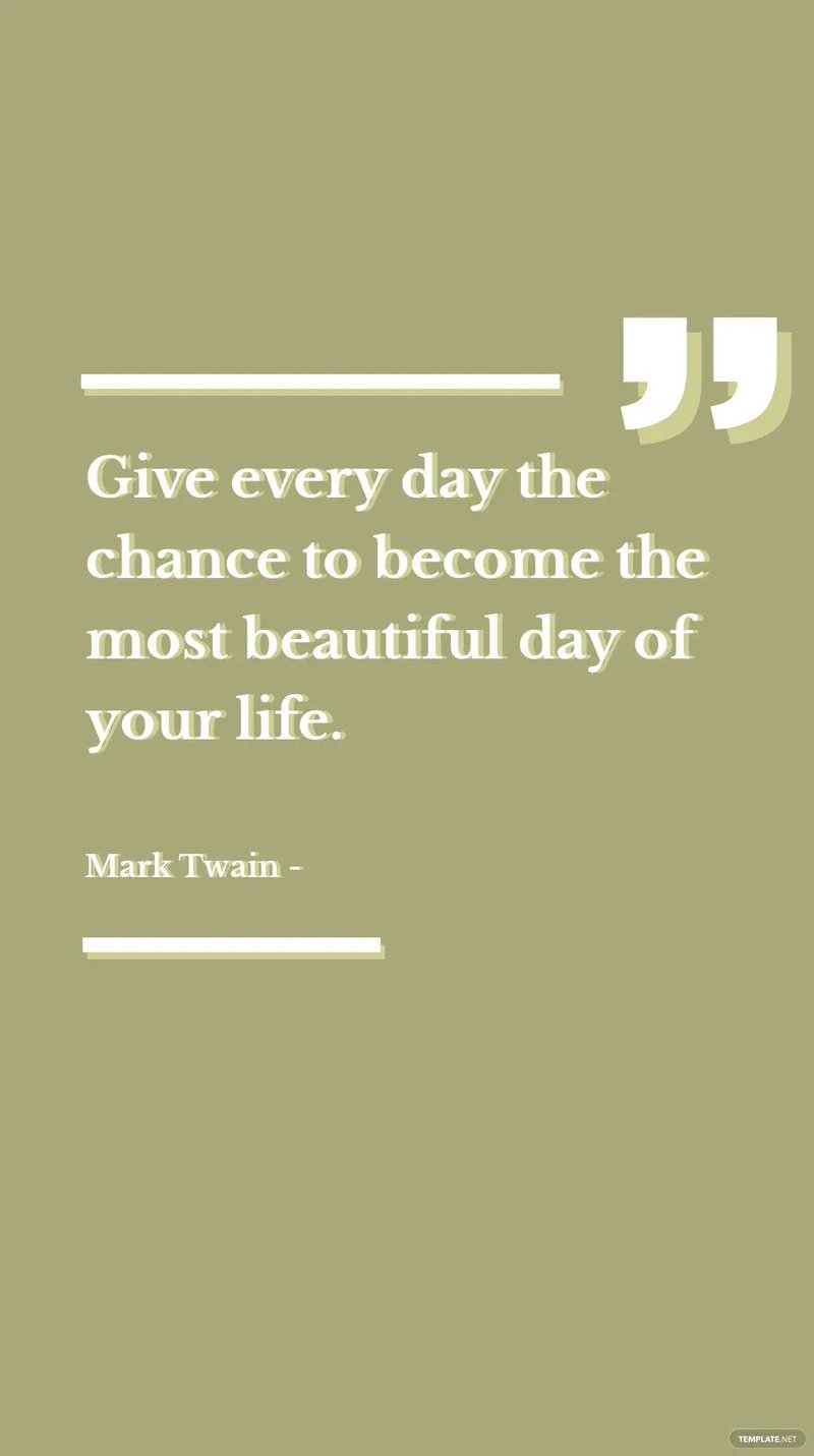 mark twain good morning quotes ideas and examples