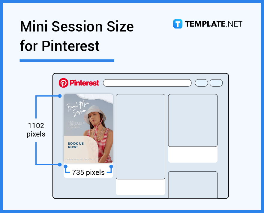 mini session size for pinterest