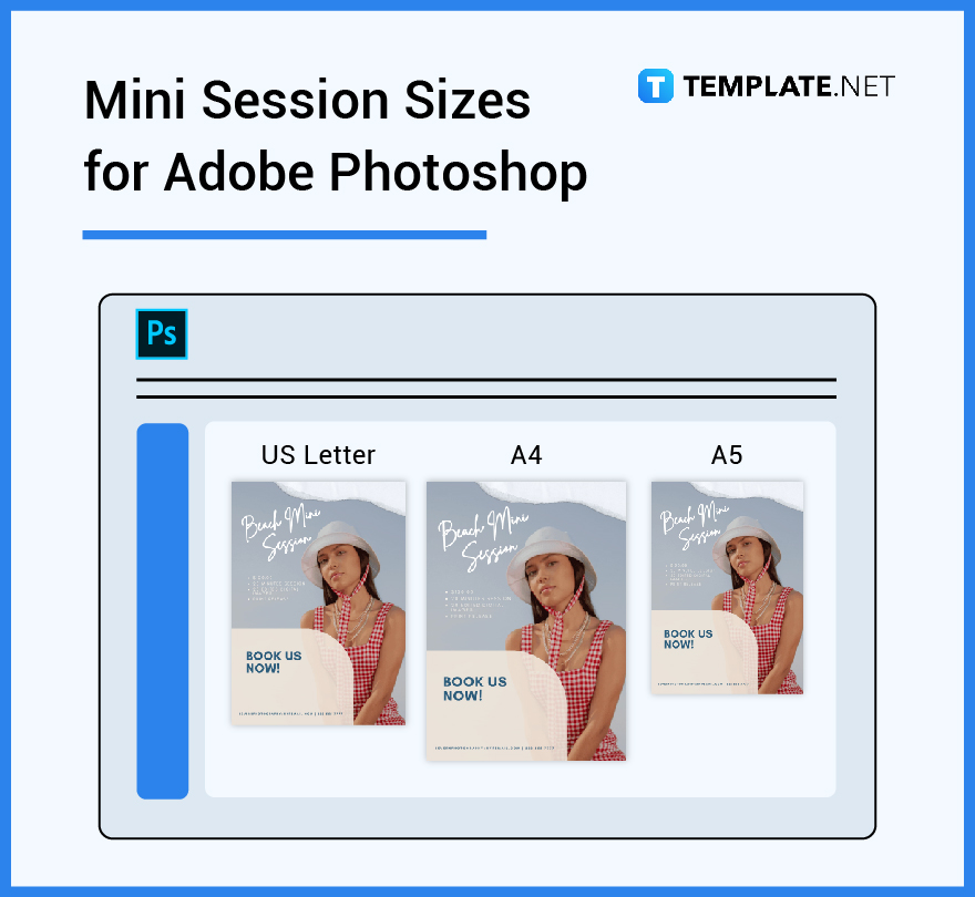 mini session sizes for adobe photoshop