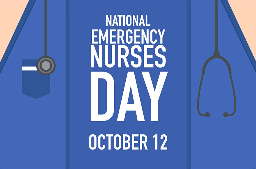 national emergency nurse’s day banner