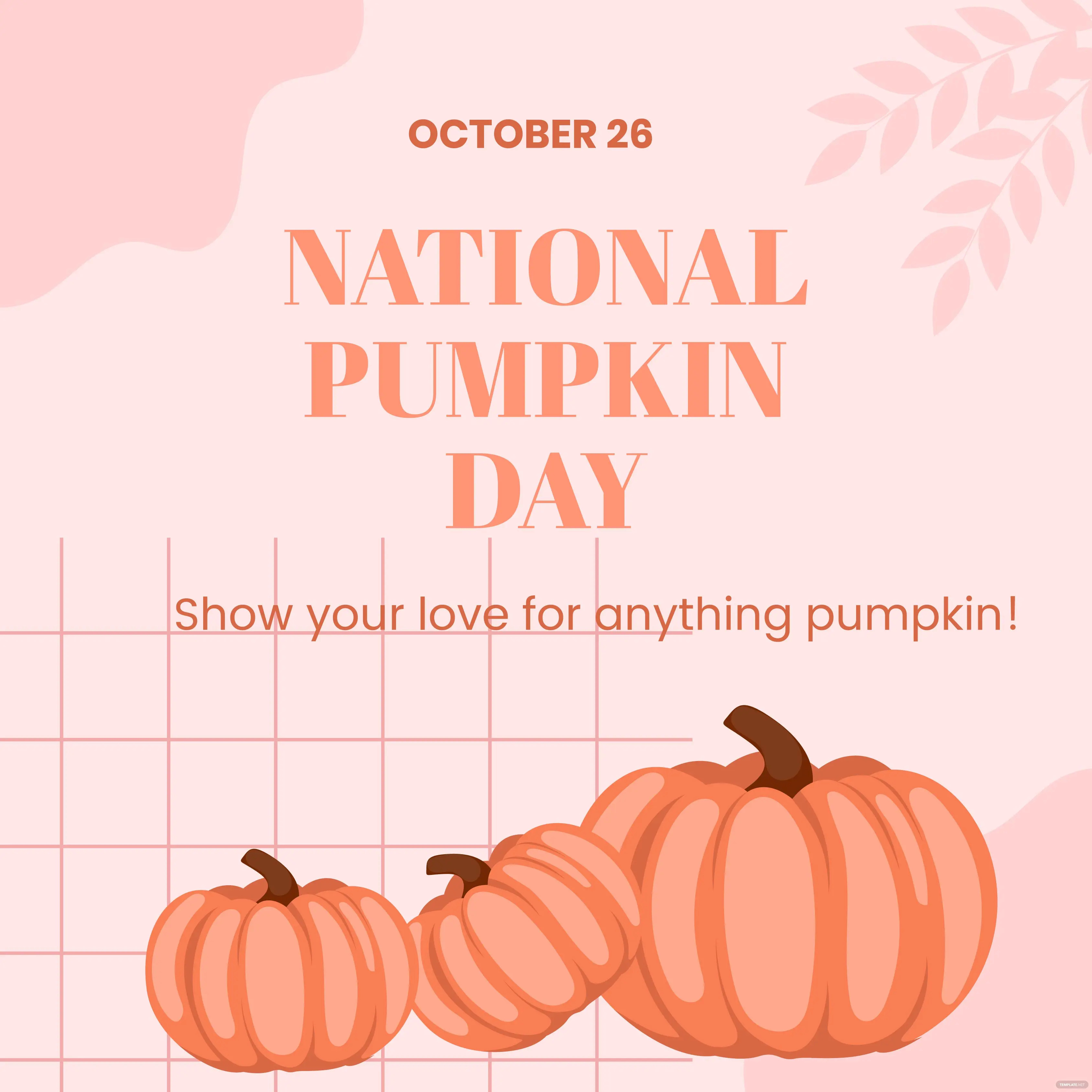national pumpkin day instagram post ideas and examples