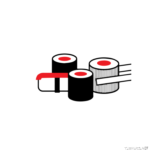 pick sushi animated sticker