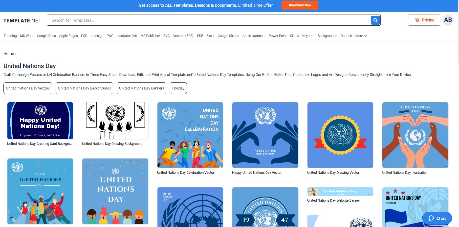 pick a customizable united nations day instagram post template