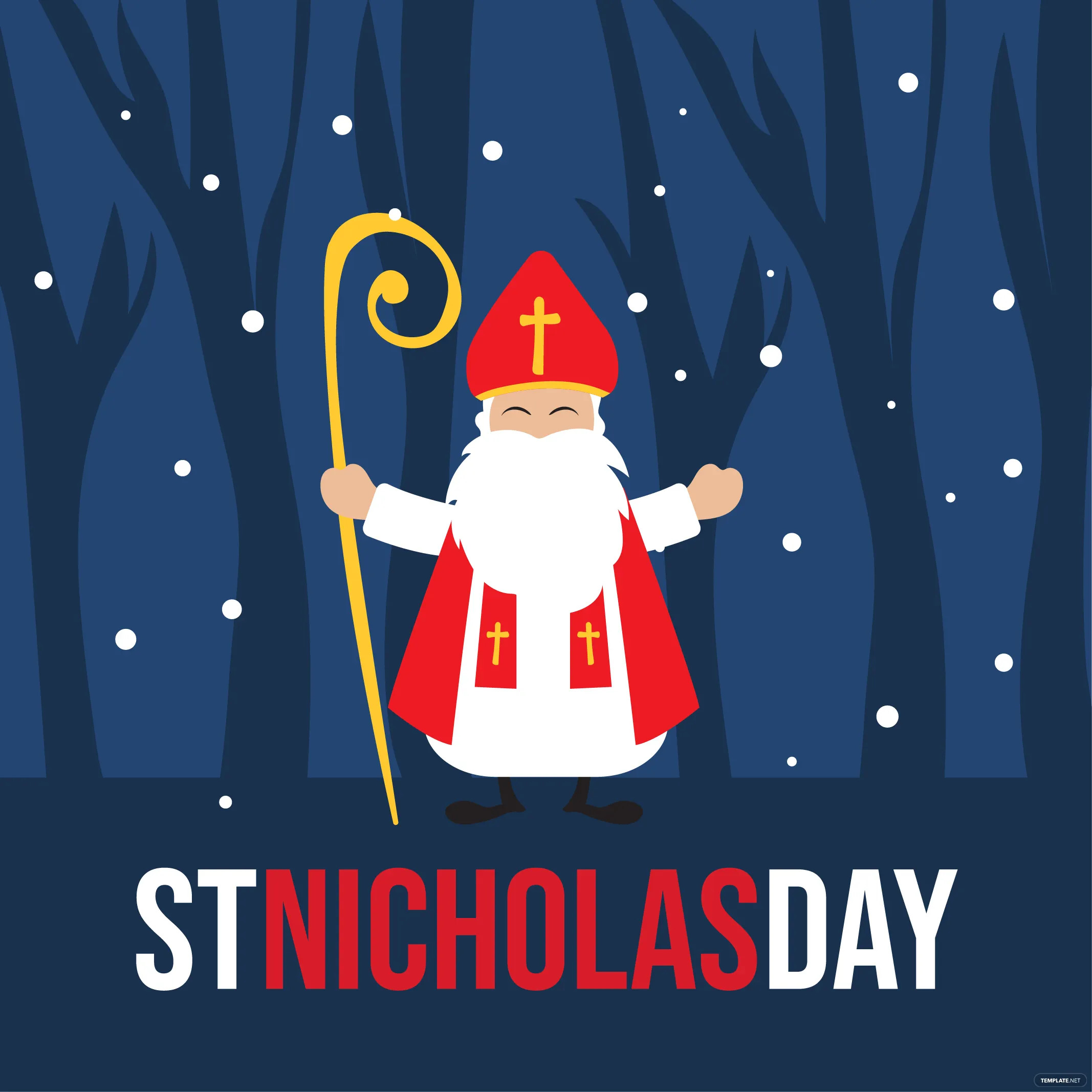 saint nicholas day illustration ideas and examples