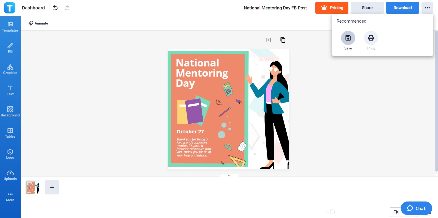 save download and upload your national mentoring day post on facebook