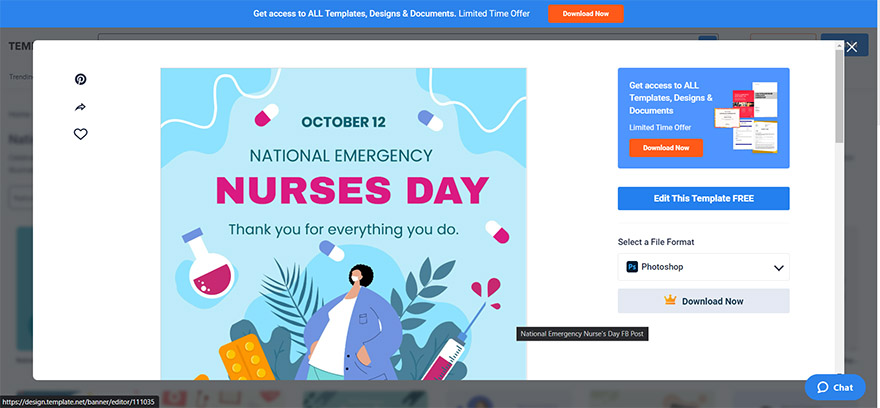 select-the-national-emergency-nurse’s-day-fb-post-template