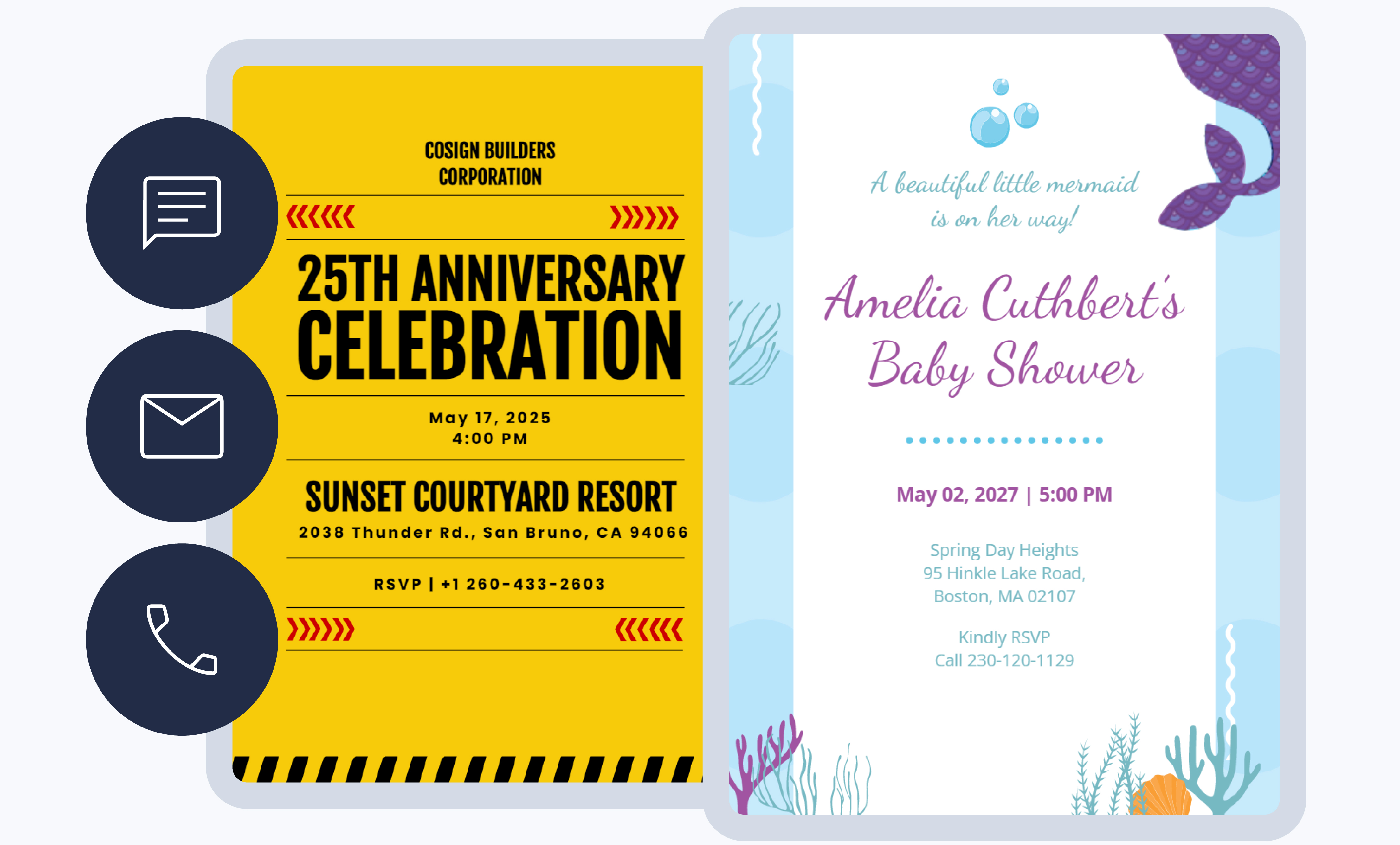 Invitation Maker Free, Creator, Generator, Edit Online Free