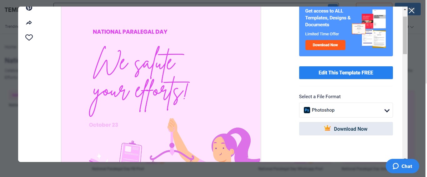 take the national paralegal day fb post as your template