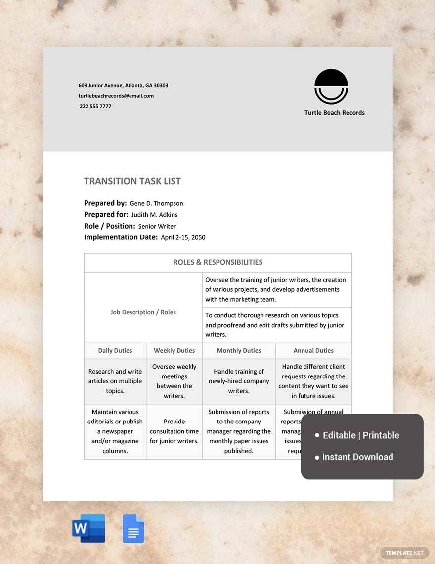 transition-management-plan-template-inspirational-40-transition-plan