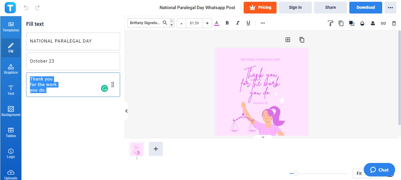 type in your national paralegal day message quote or slogan