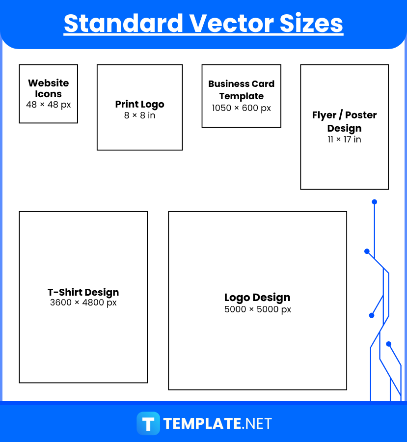 Vectors Sizes