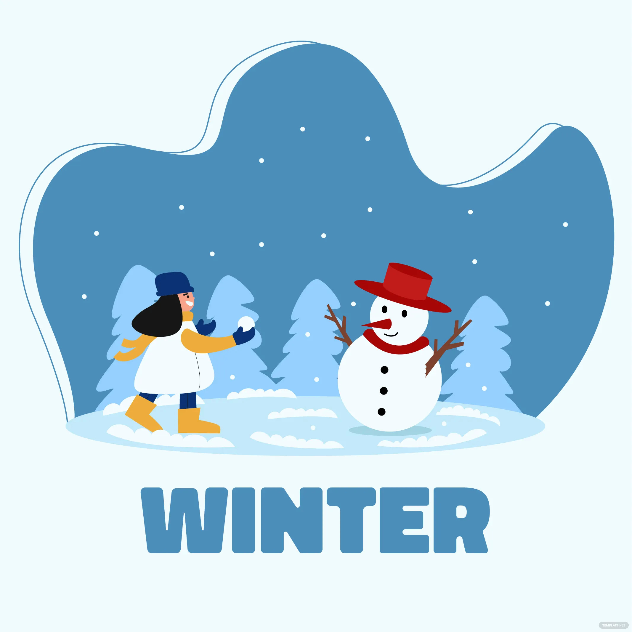 winter vector ideas examples
