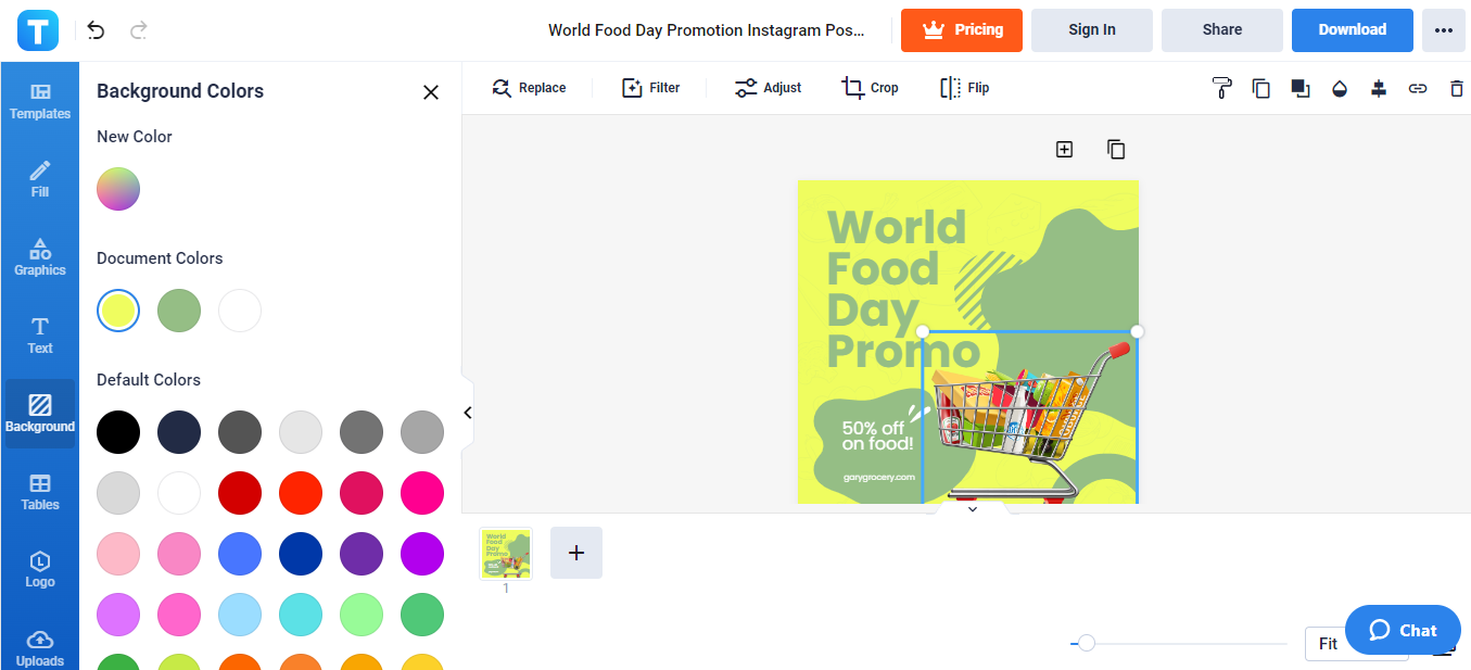 world food day promotion instagram post template template net