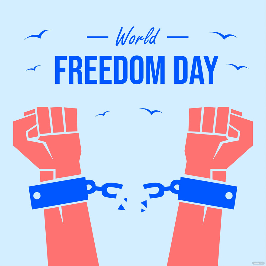 world freedom day illustration