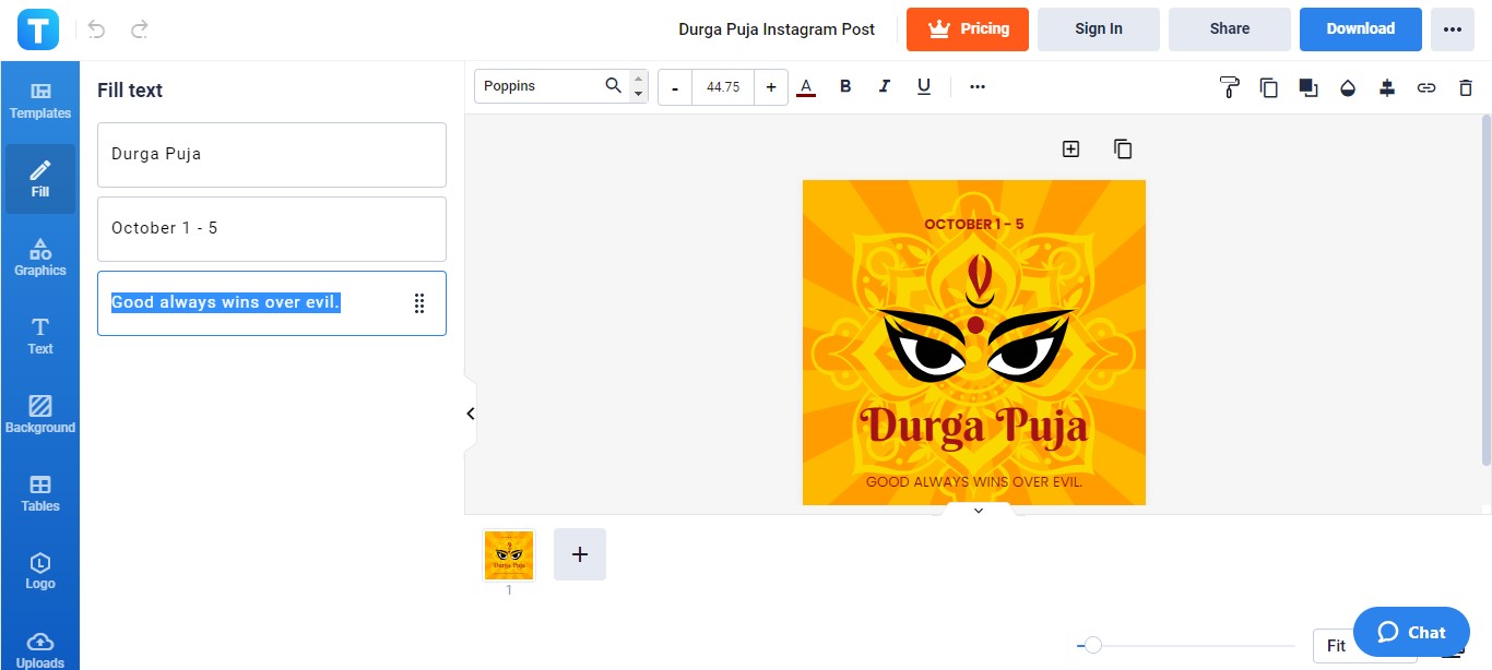 write your durga puja mantra