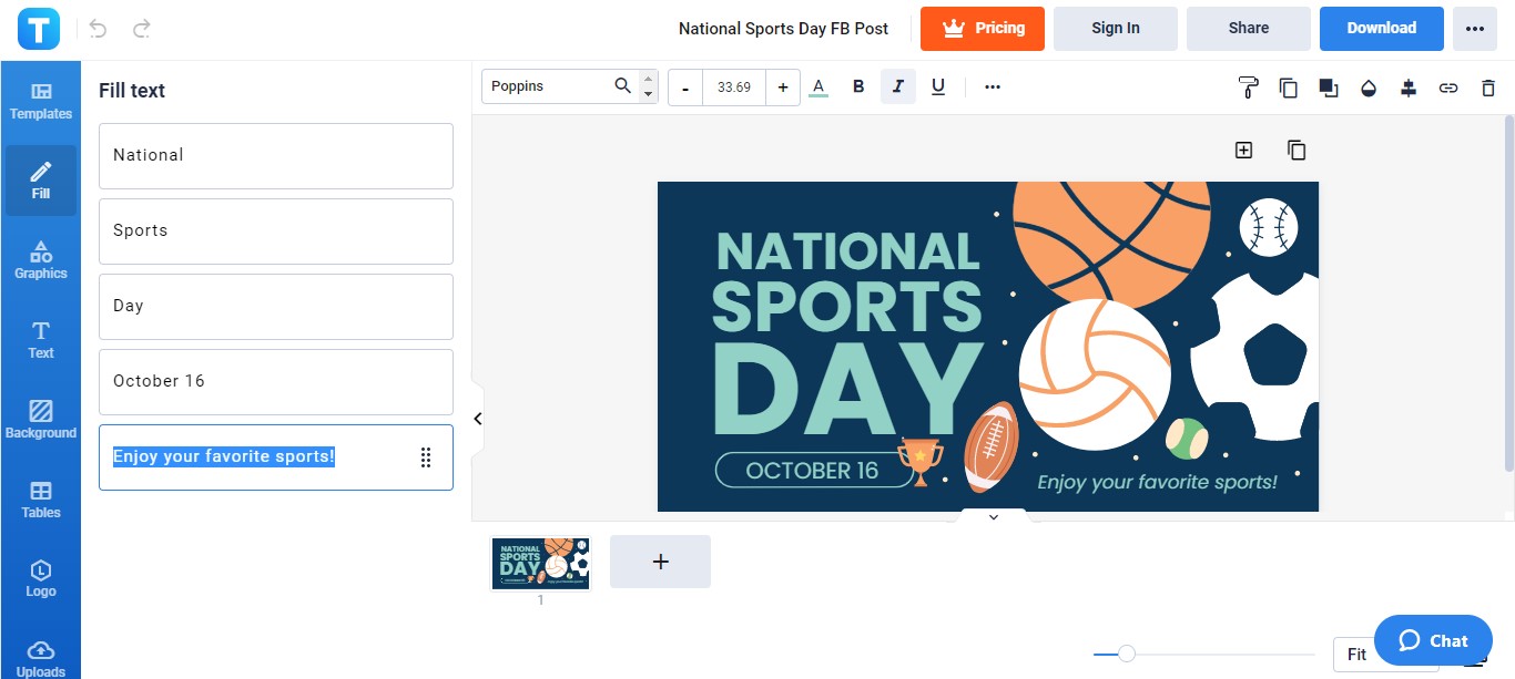 write your inspiring message for national sports day