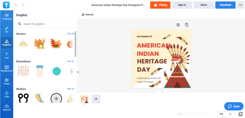 add more american indian heritage day related graphics