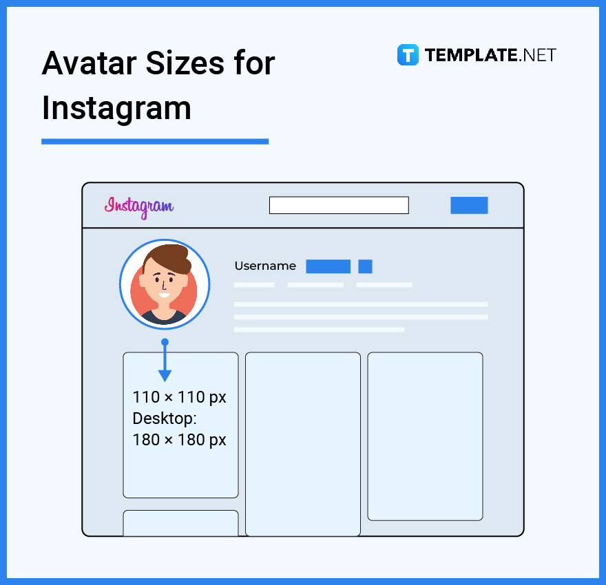 avatar sizes for instagram