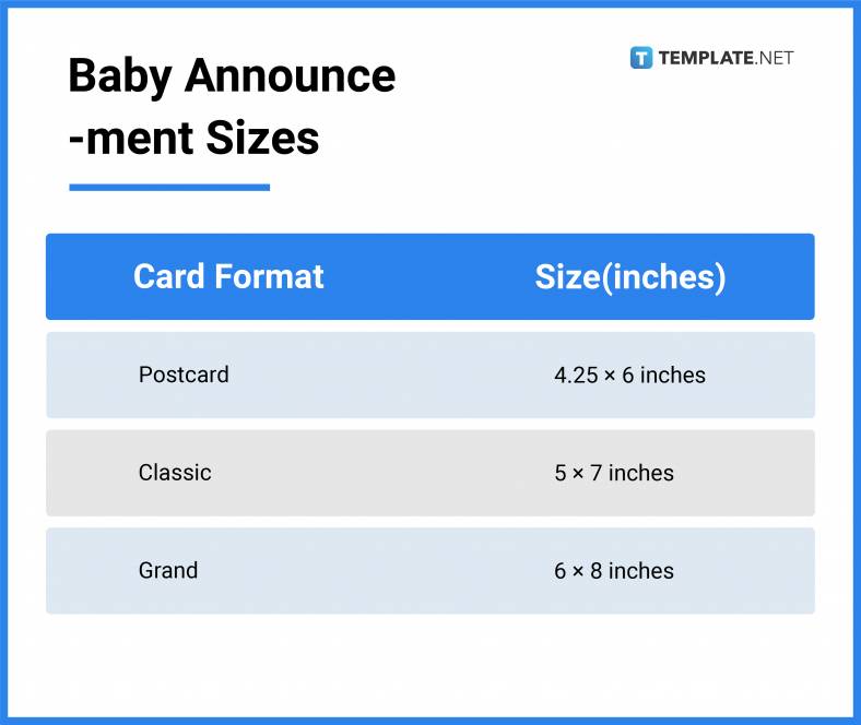 baby announcement sizes 788x