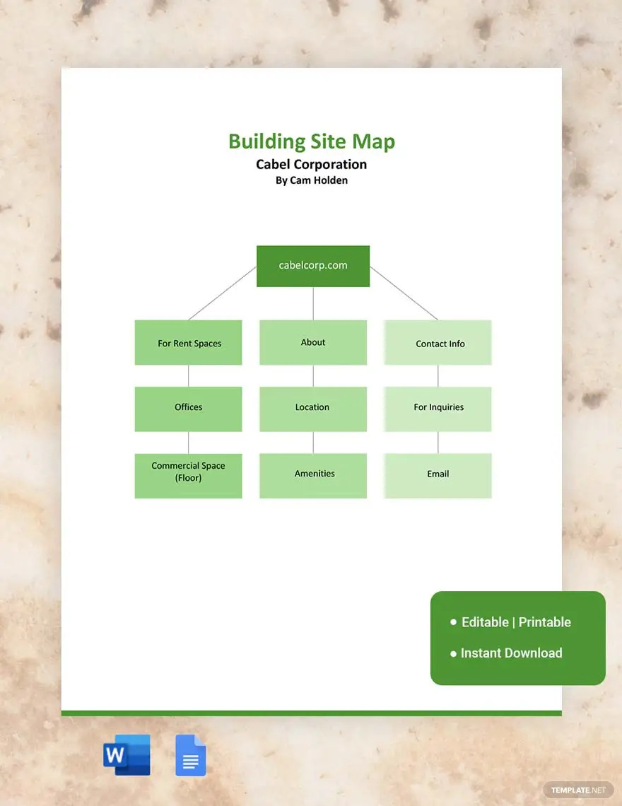 building site map