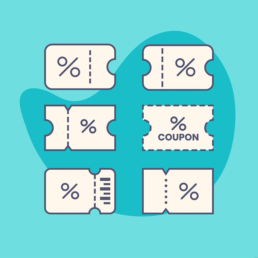 coupon icons ideas and examples