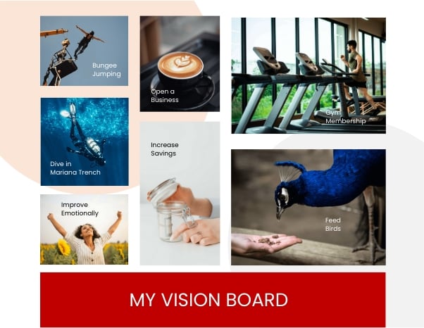 Vision Board Maker - Free, Creator, Generator, Edit Online | Free ...