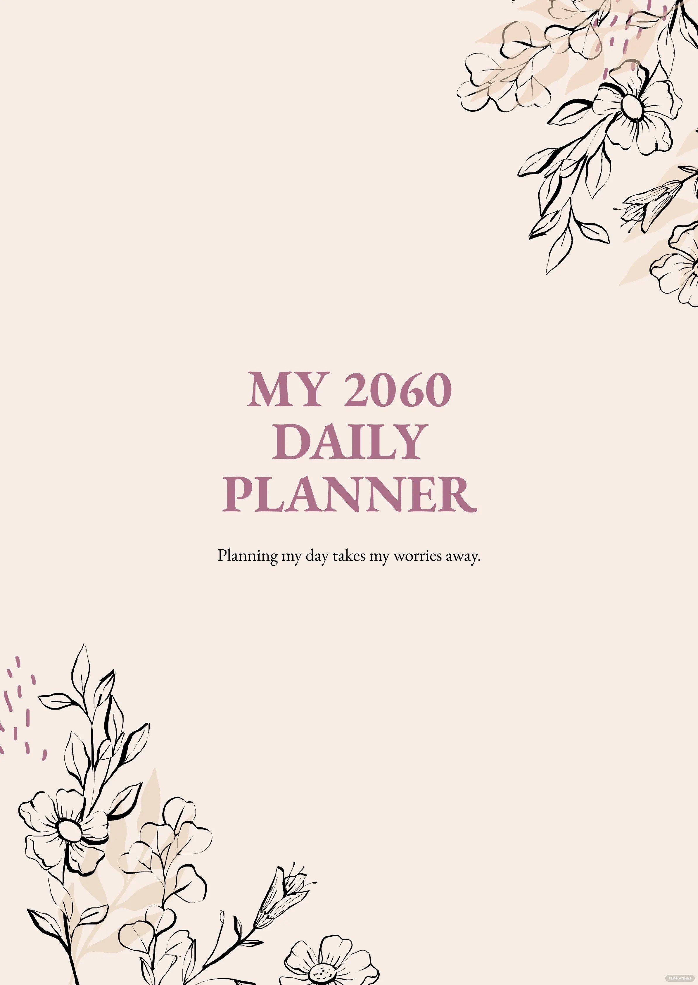 daily planner cover ideas and examples
