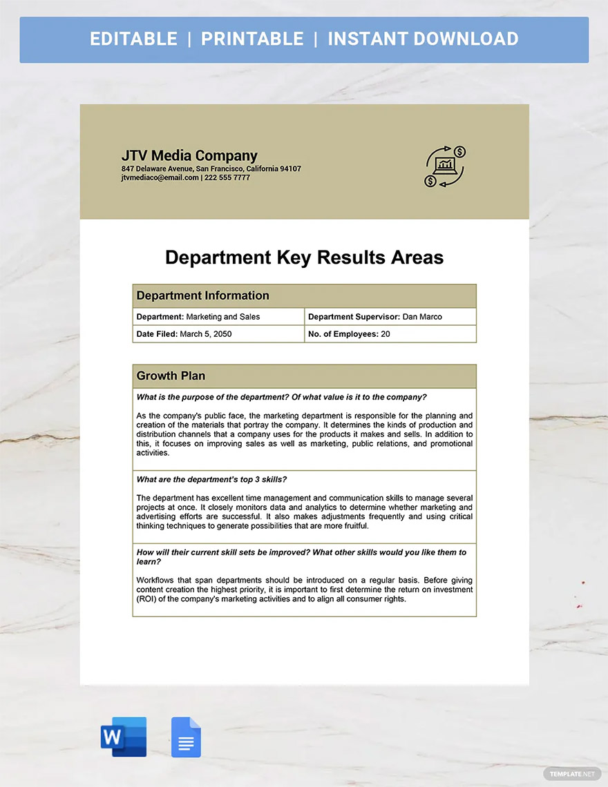 KRA - What Is a KRA? Definition, Types, Uses | Free & Premium Templates