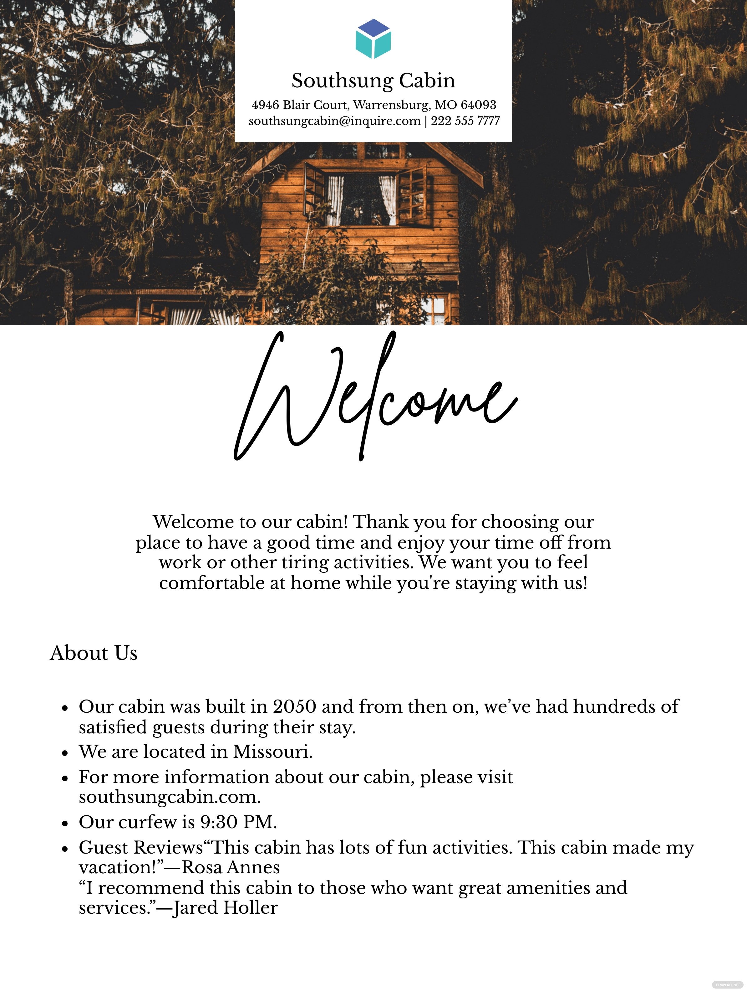 digital welcome book ideas and examples